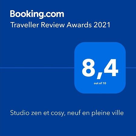 Studio Zen Et Cosy, Neuf En Pleine Ville Saint-Claude Exteriör bild